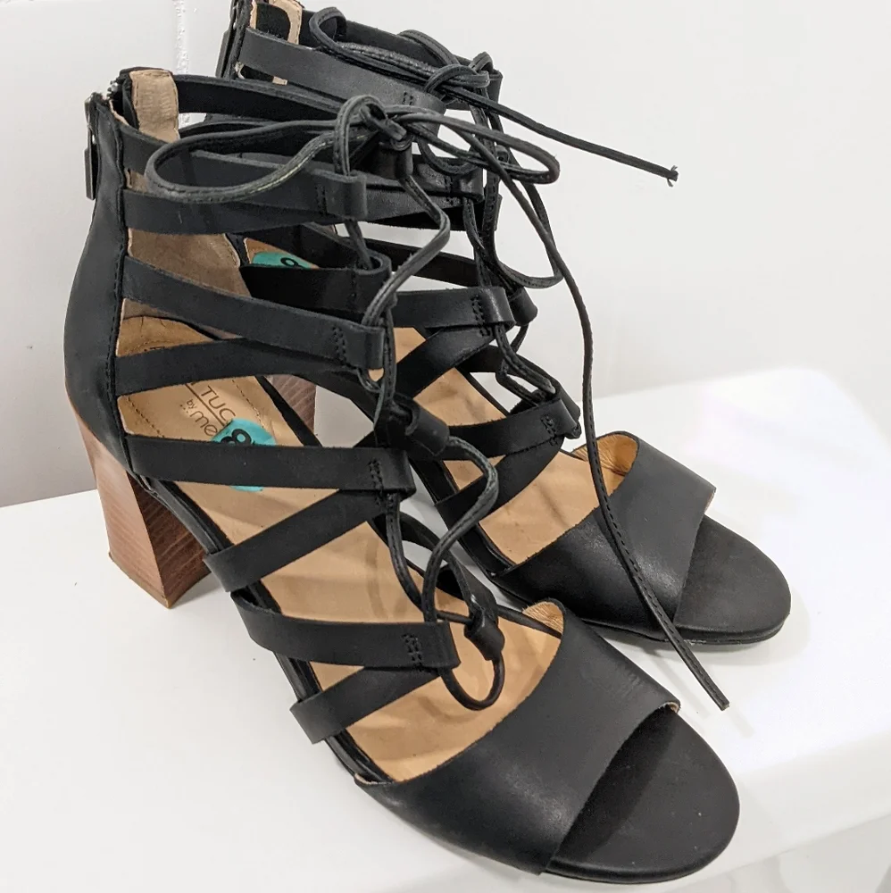 Me too leather sandals